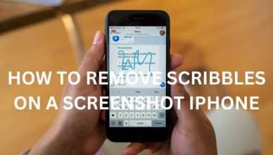 HOW TO REMOVE SCRIBBLES ON A SCREENSHOT IPHONE